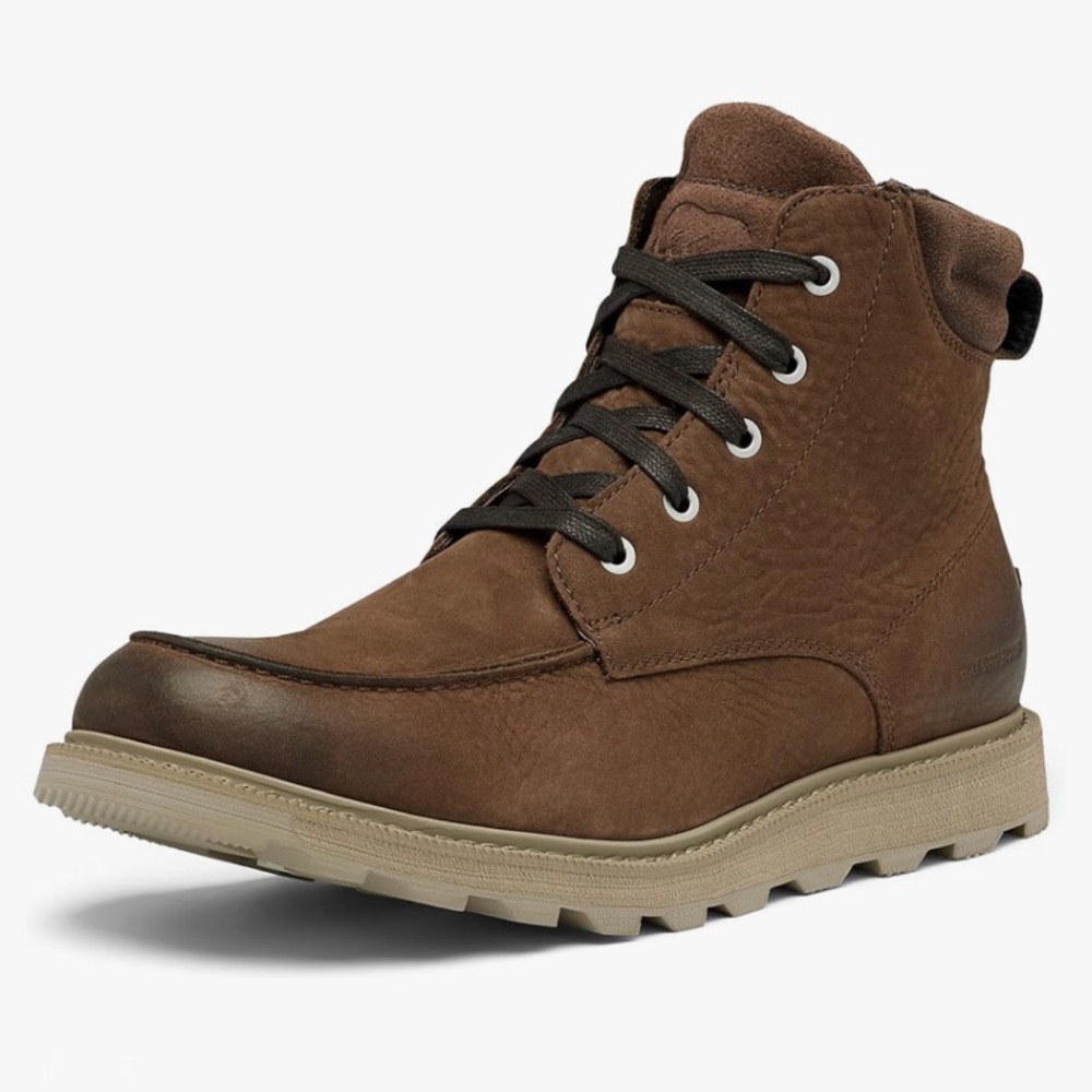 Sorel Men's Madson II Moc Toe Waterproof Boot 12